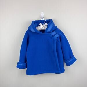 Widgeon Hooded Fleece Jacket Royal Blue 24 Months
